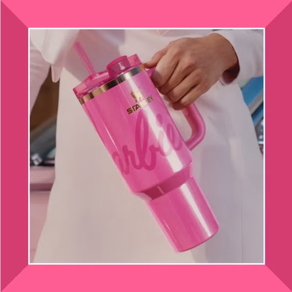 100% Authentic Barbie x Stanley Quencher H20 Tumbler 40 ounce NEW IN BOX